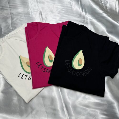 تیشرت طرح اواکادو