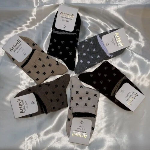 جوراب ساقدار قلب