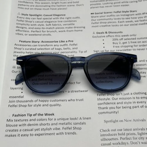 عینک دودی دیوید بکهام ابی